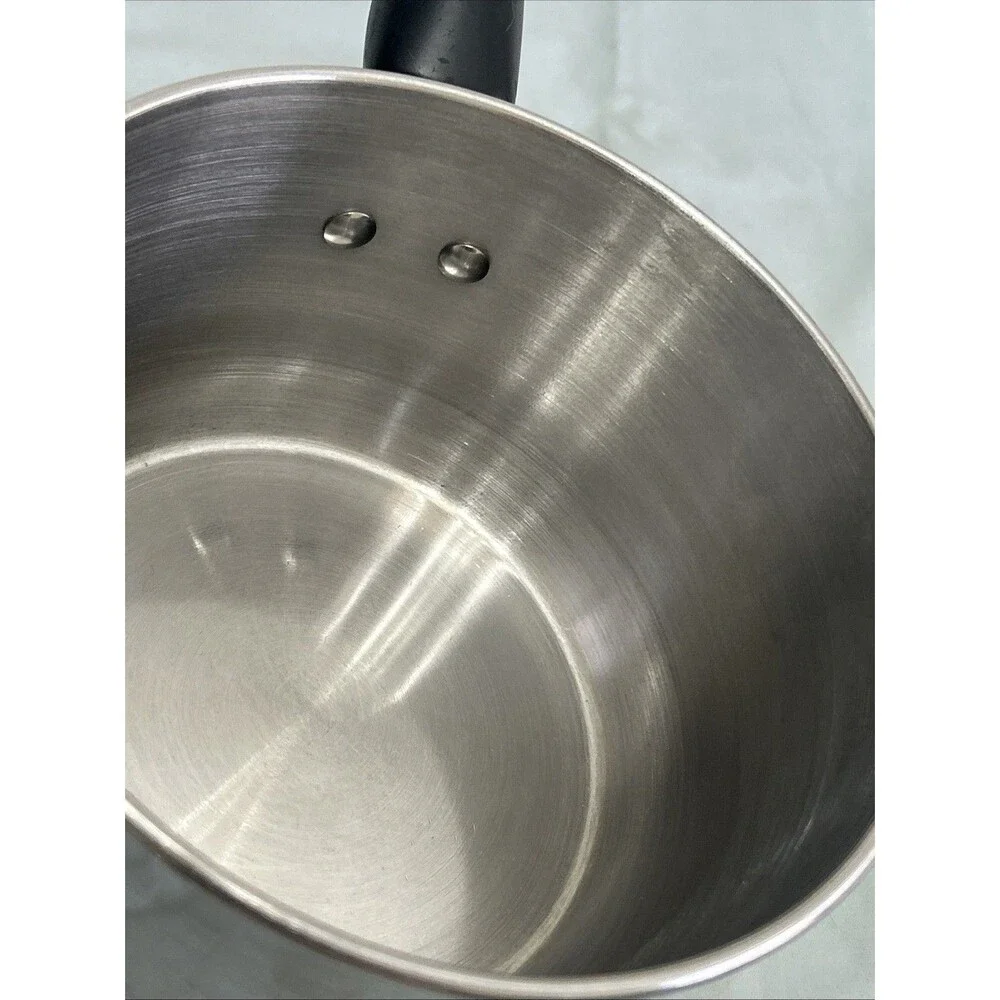 Paula Deen Signature 2 Qt Stainless Steel Saucepan Copper Bottom with Glass Lid
